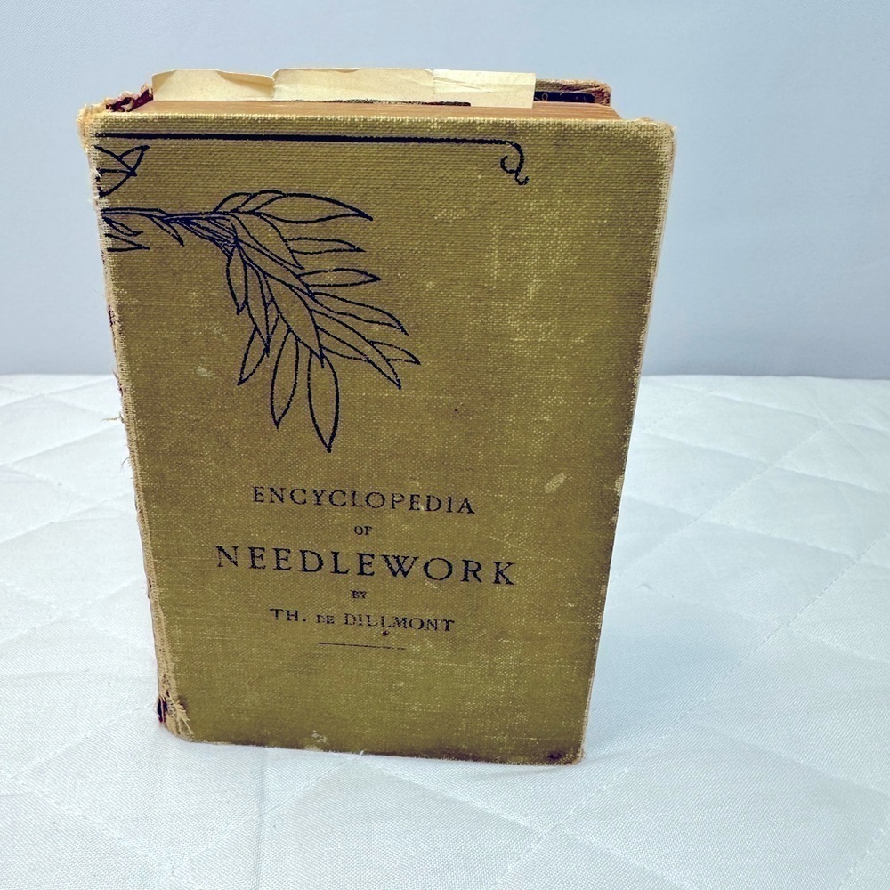 Antique Needlework Encyclopedia English Embroidery Pattern Guide Circa 1900 Book - Picture 2 of 8